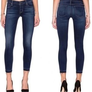 Hudson jeans Krista Crop Super Skinny Released Hem